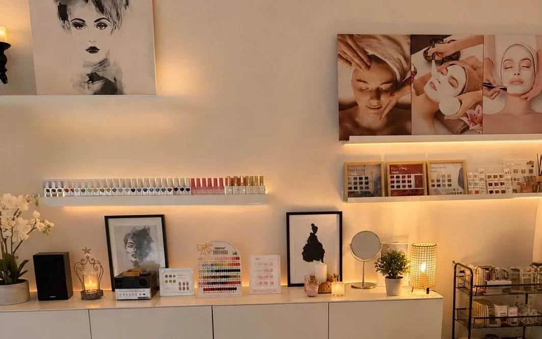 Behandlingsrummet hos Kwan Facial Spa på Friisgatan i Malmö
