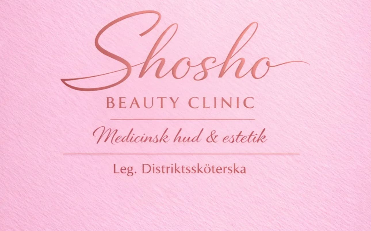 Shosho Beauty Clinic logotyp, medicinsk hudvård i Malmö